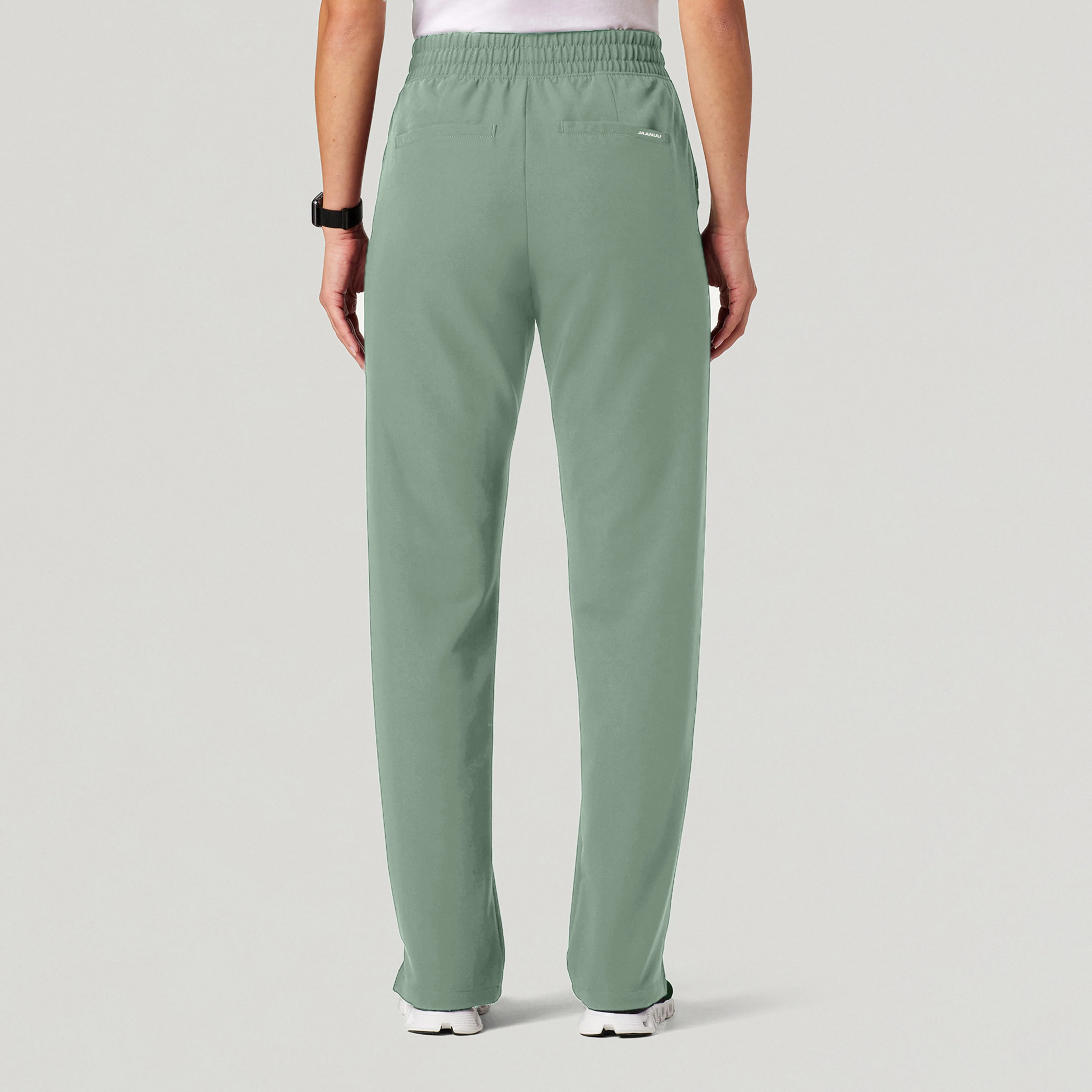 Kerr 365 High Waisted Scrub Pant - Sage - Image 5