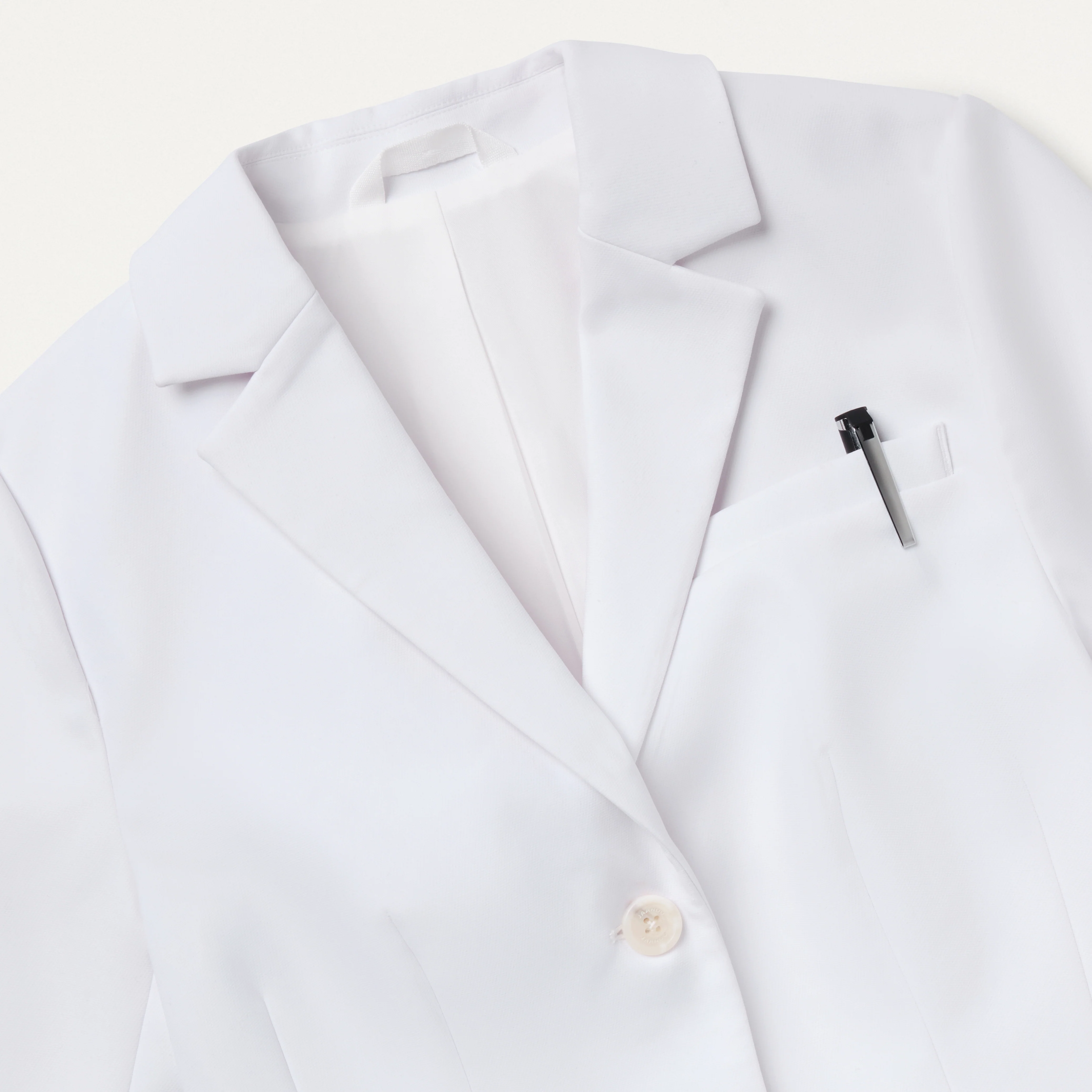 Linea 33" White Coat - White - Image 11