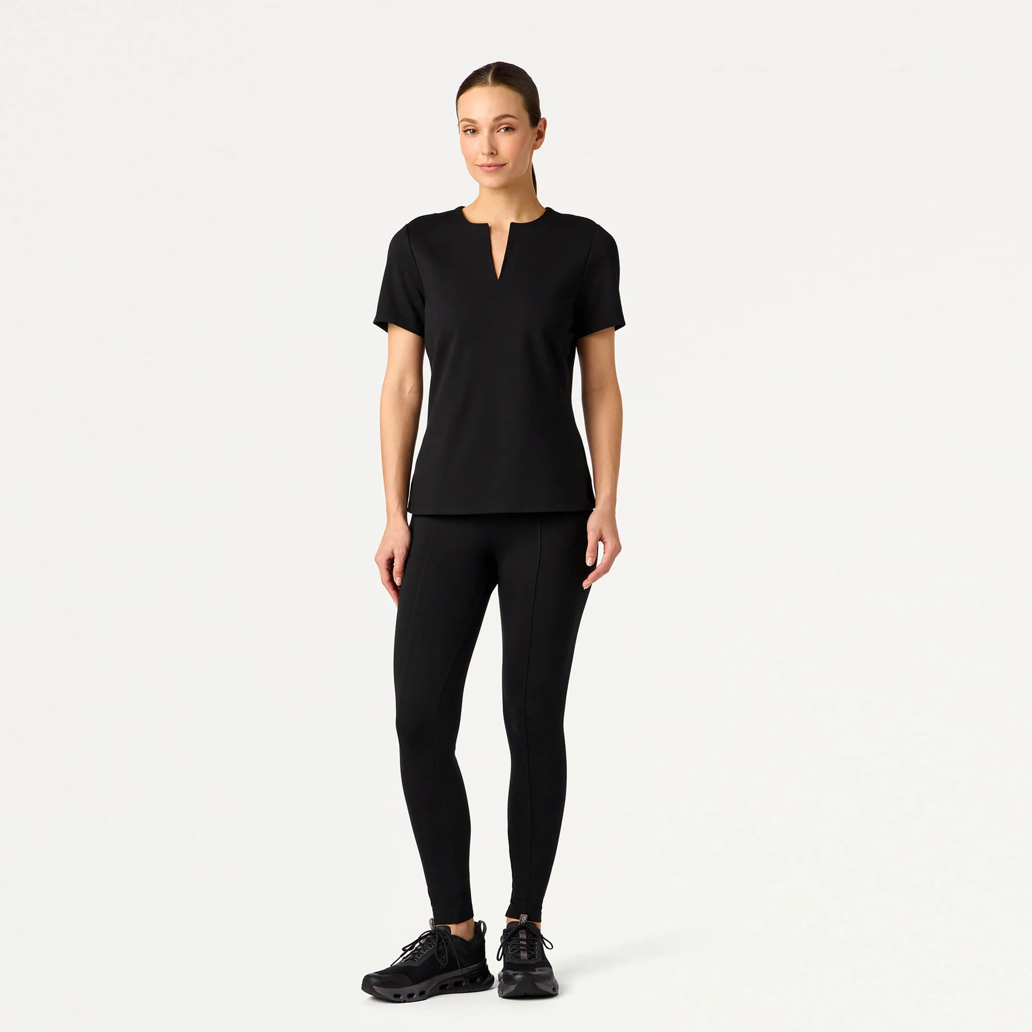 Luna UltraSOFT™ Scrub Legging - Black - Image 2