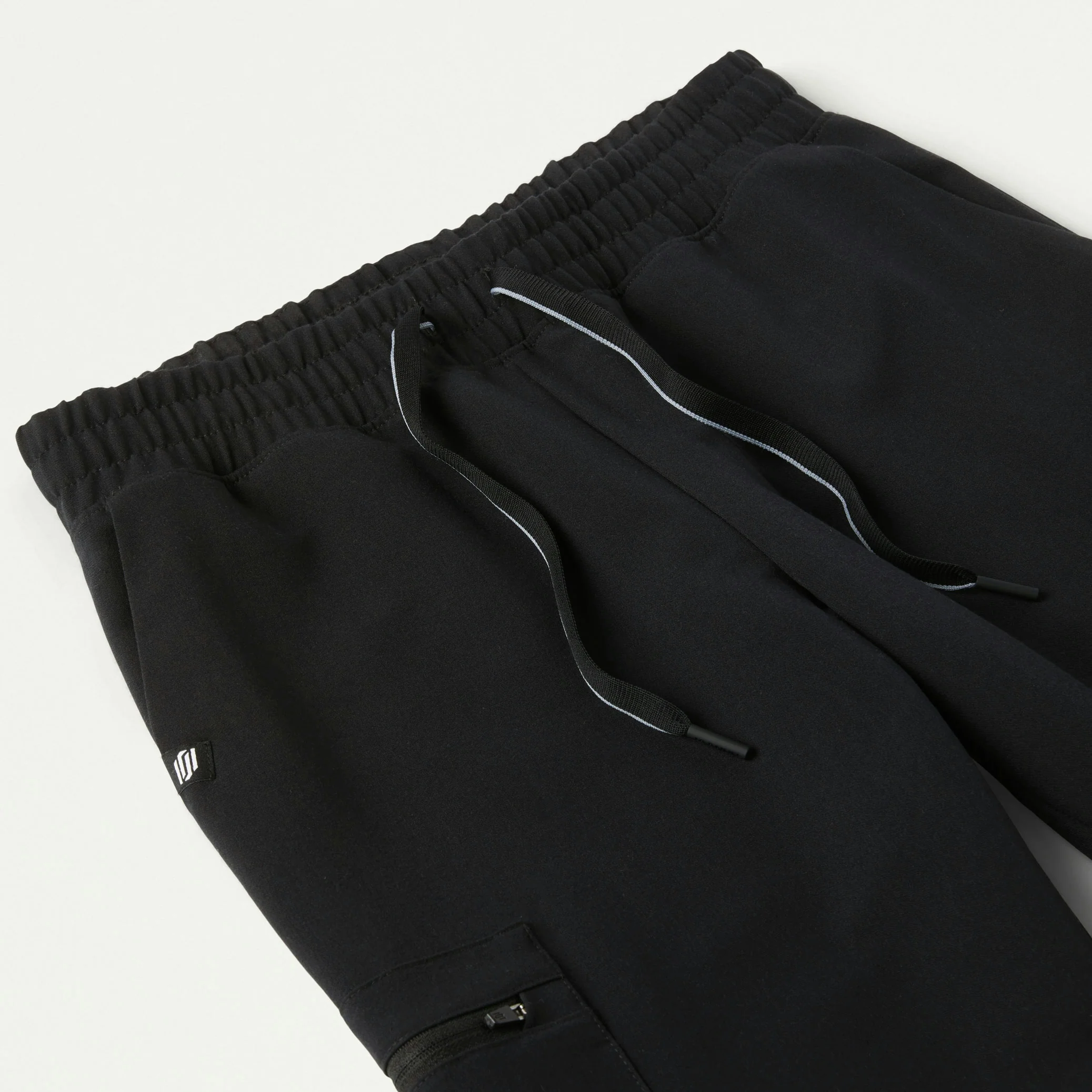 Neo Everyday Cargo Scrub Jogger - Black - Image 7