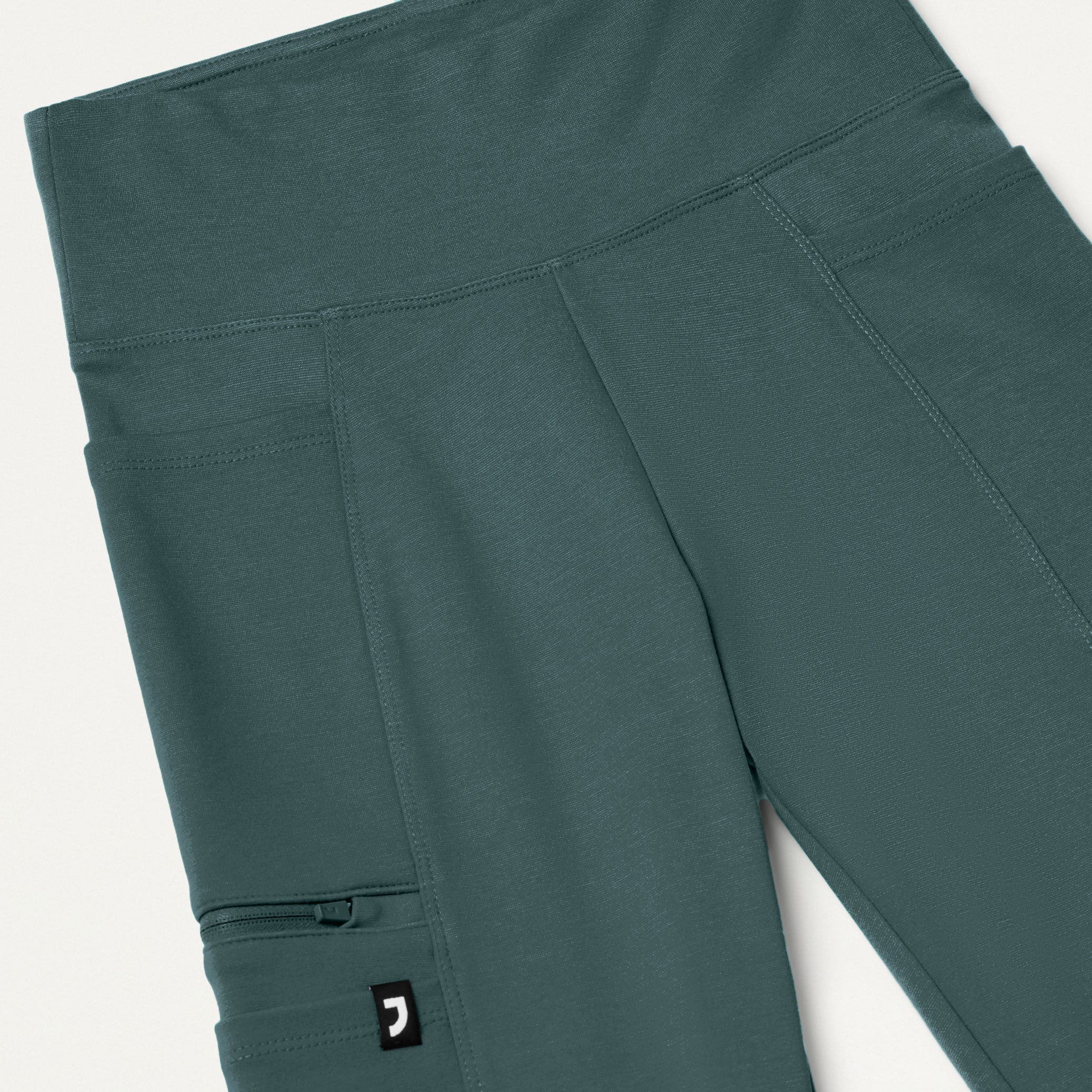 Perri UltraSOFT™ Yoga Scrub Pant - Alpine Green - Image 4