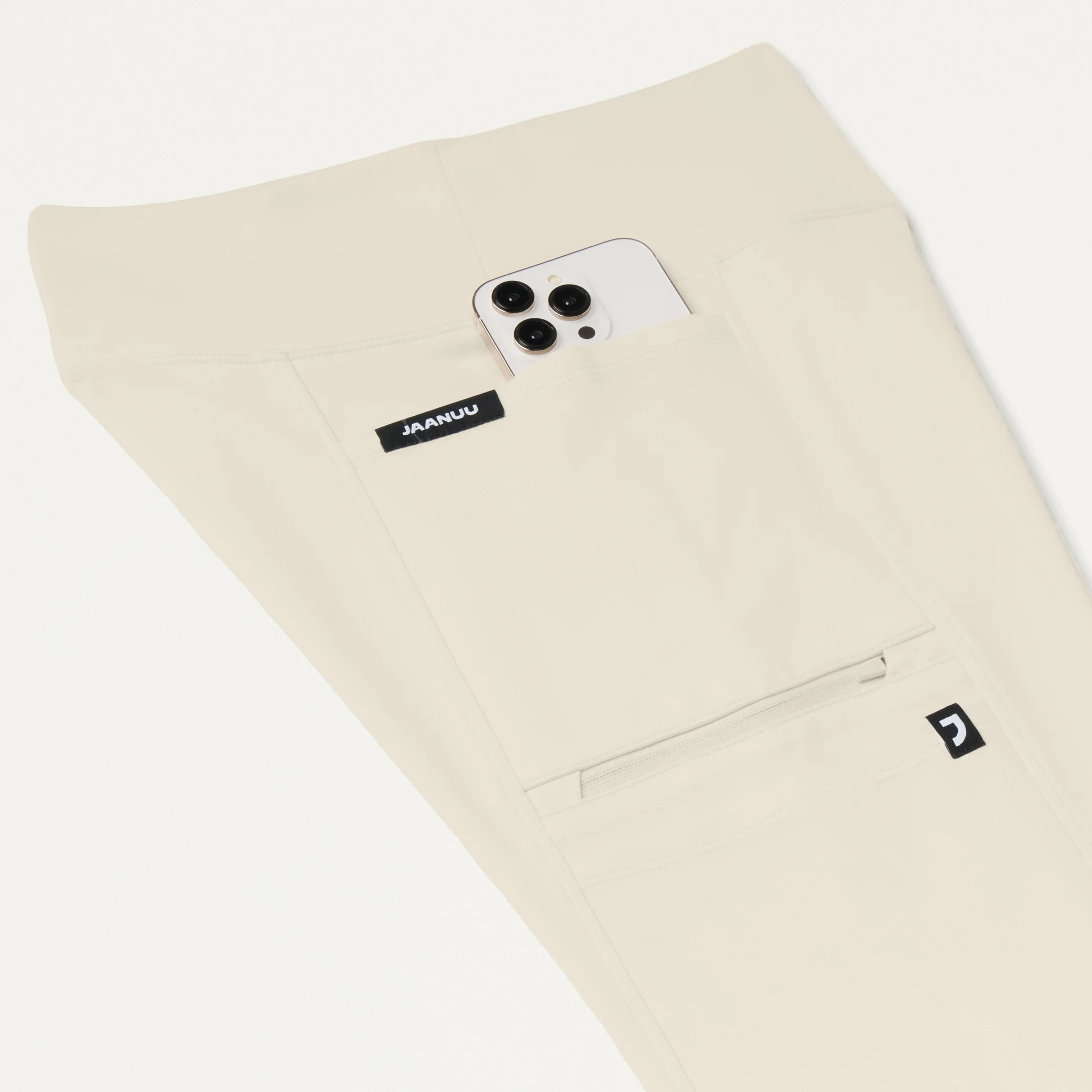 Perri UltraSOFT™ Yoga Scrub Pant - Birch - Image 5