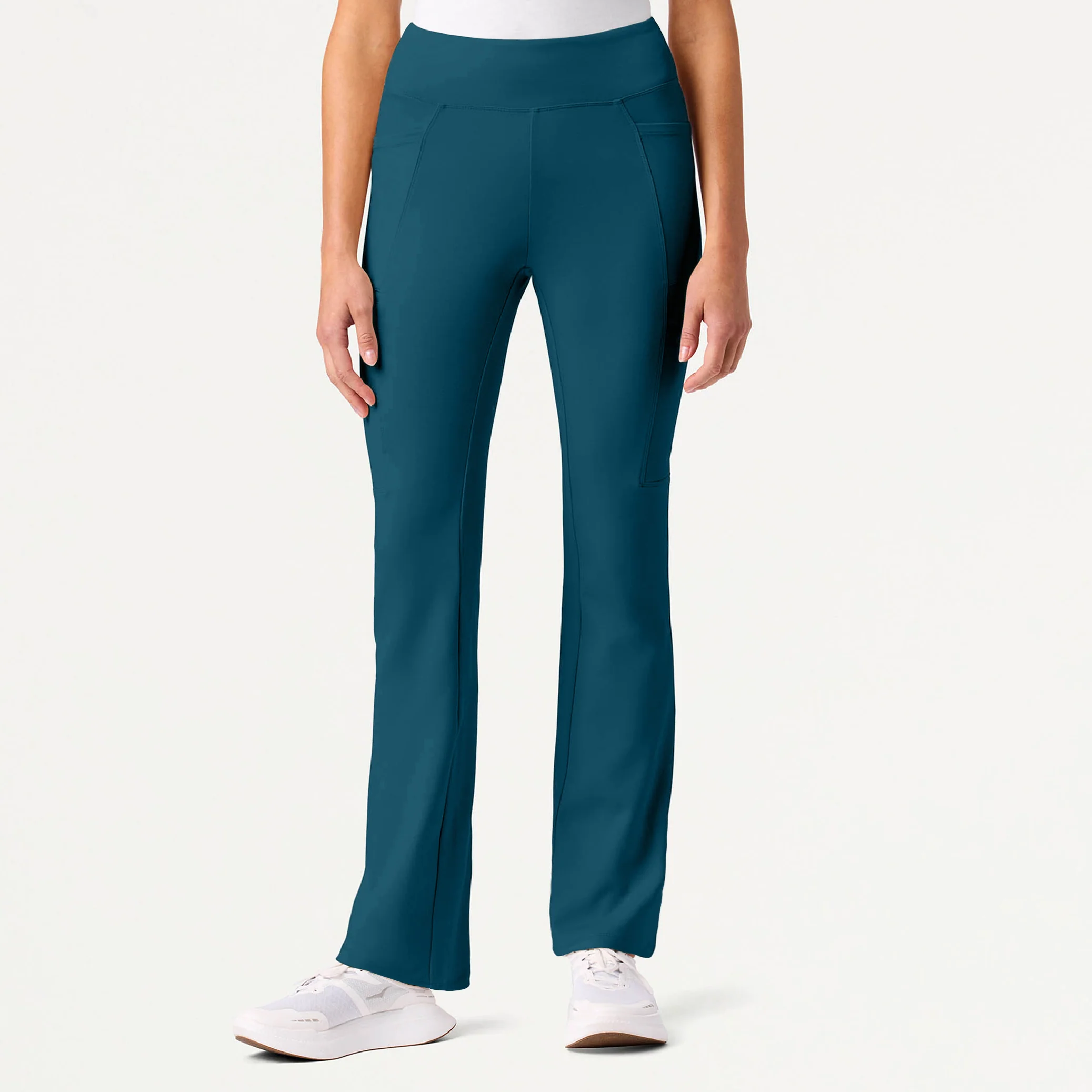 Perri UltraSOFT™ Yoga Scrub Pant - Caribbean Blue