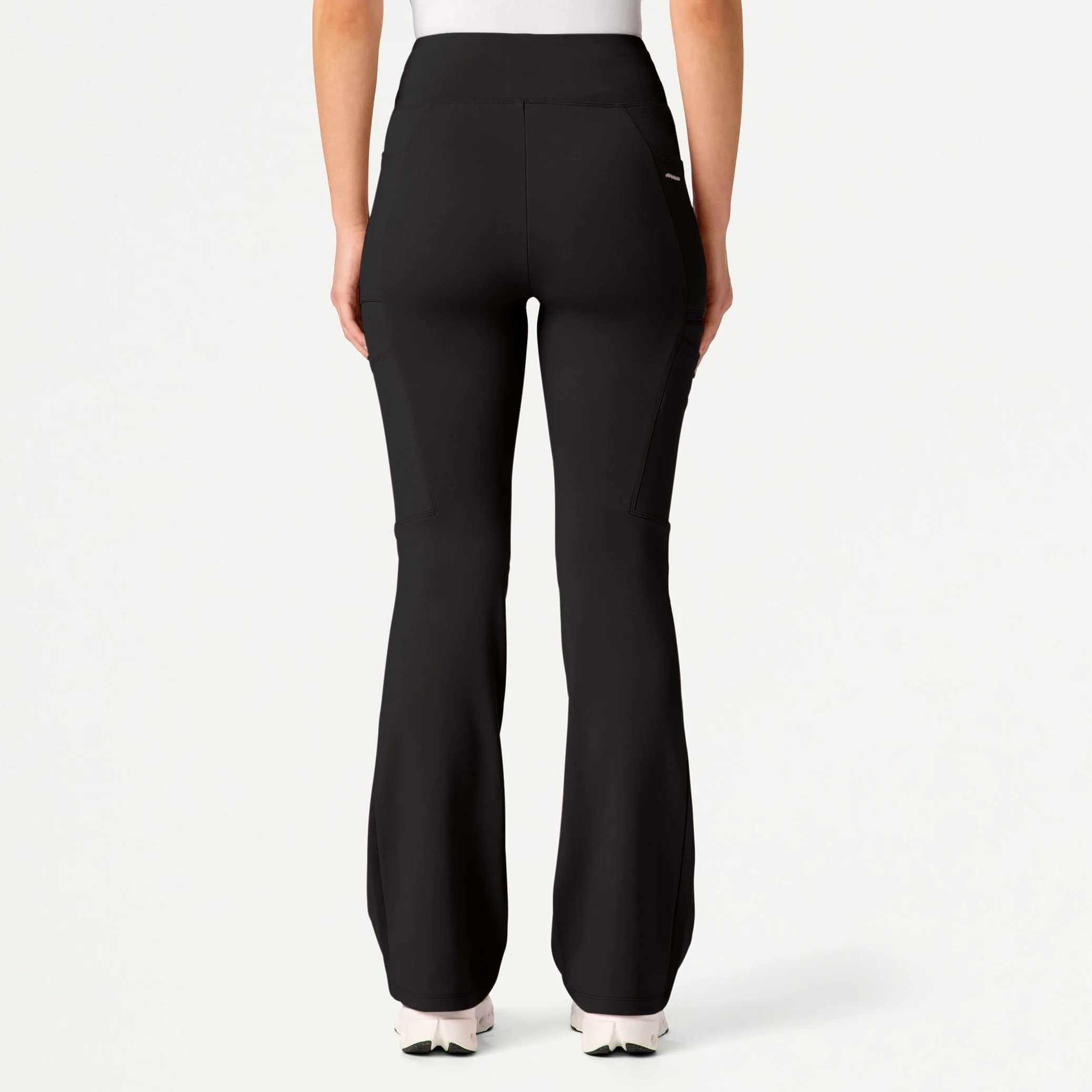 Perri UltraSOFT™ Yoga Scrub Pant - Charcoal - Image 3