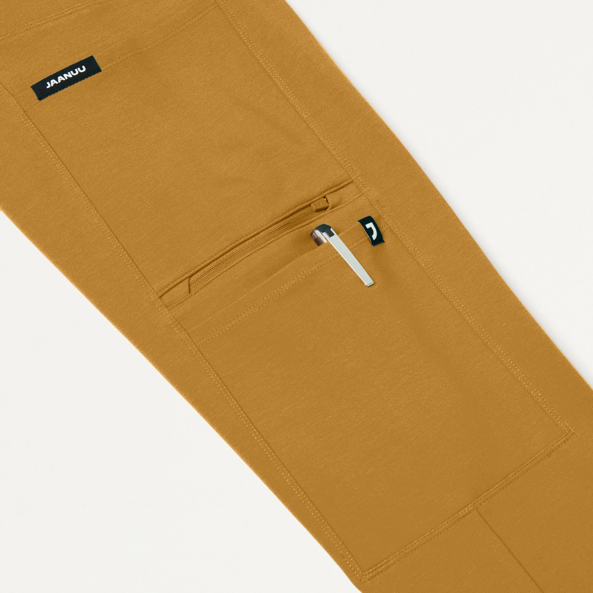 Perri UltraSOFT™ Yoga Scrub Pant - Cider - Image 5