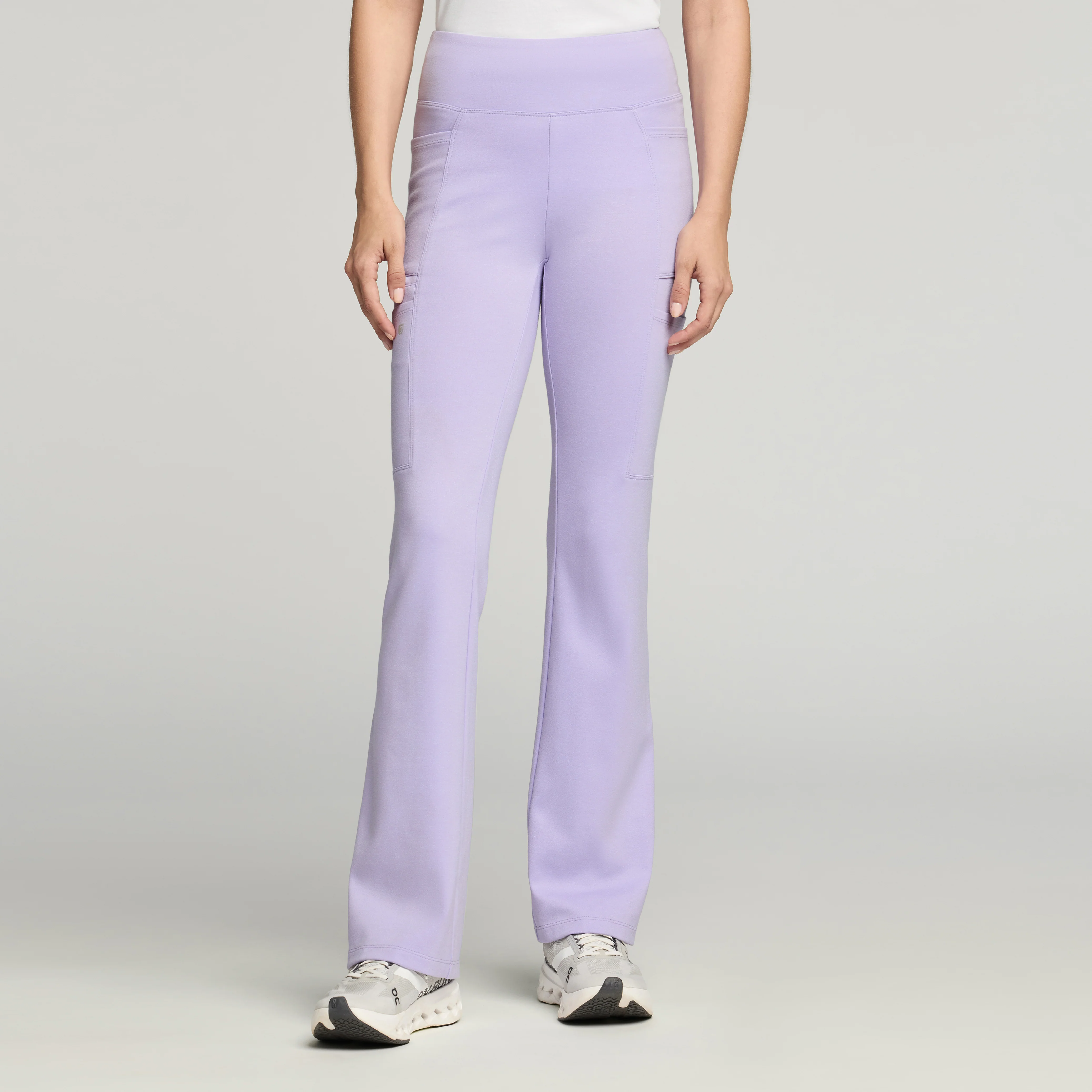Perri UltraSOFT™ Yoga Scrub Pant - Lavender - Image 2