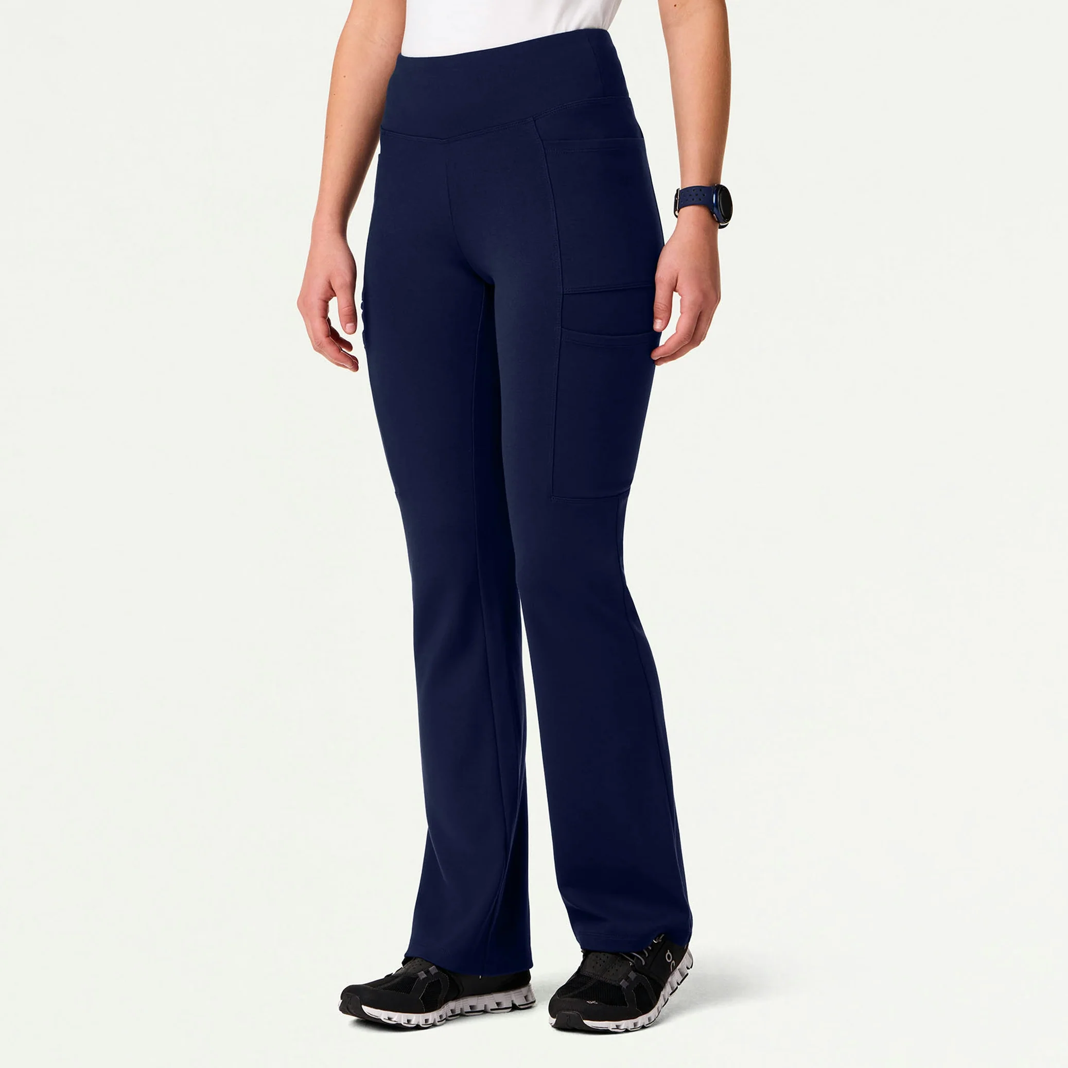 Perri UltraSOFT™ Yoga Scrub Pant - Midnight Navy