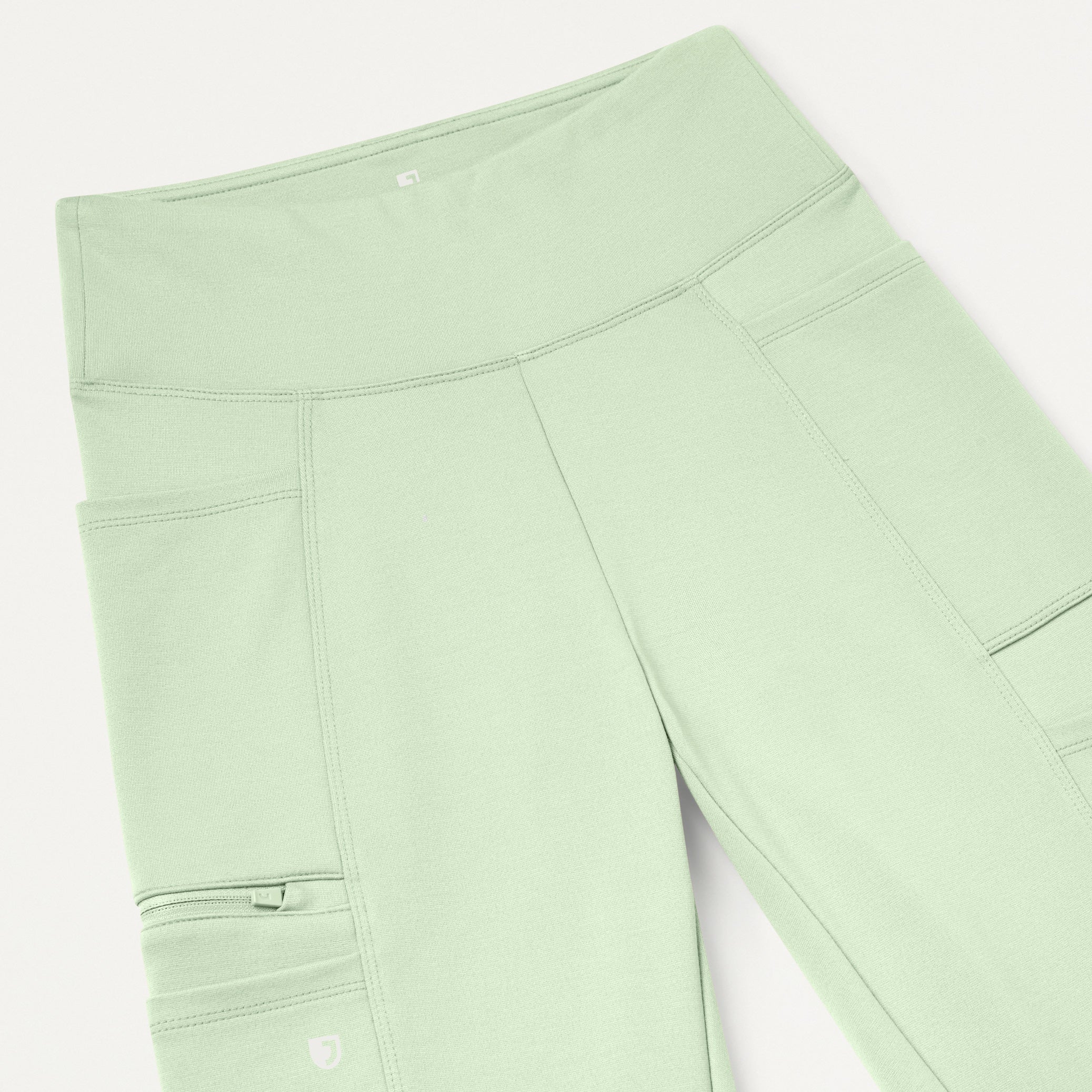 Perri UltraSOFT™ Yoga Scrub Pant - Mint - Image 4