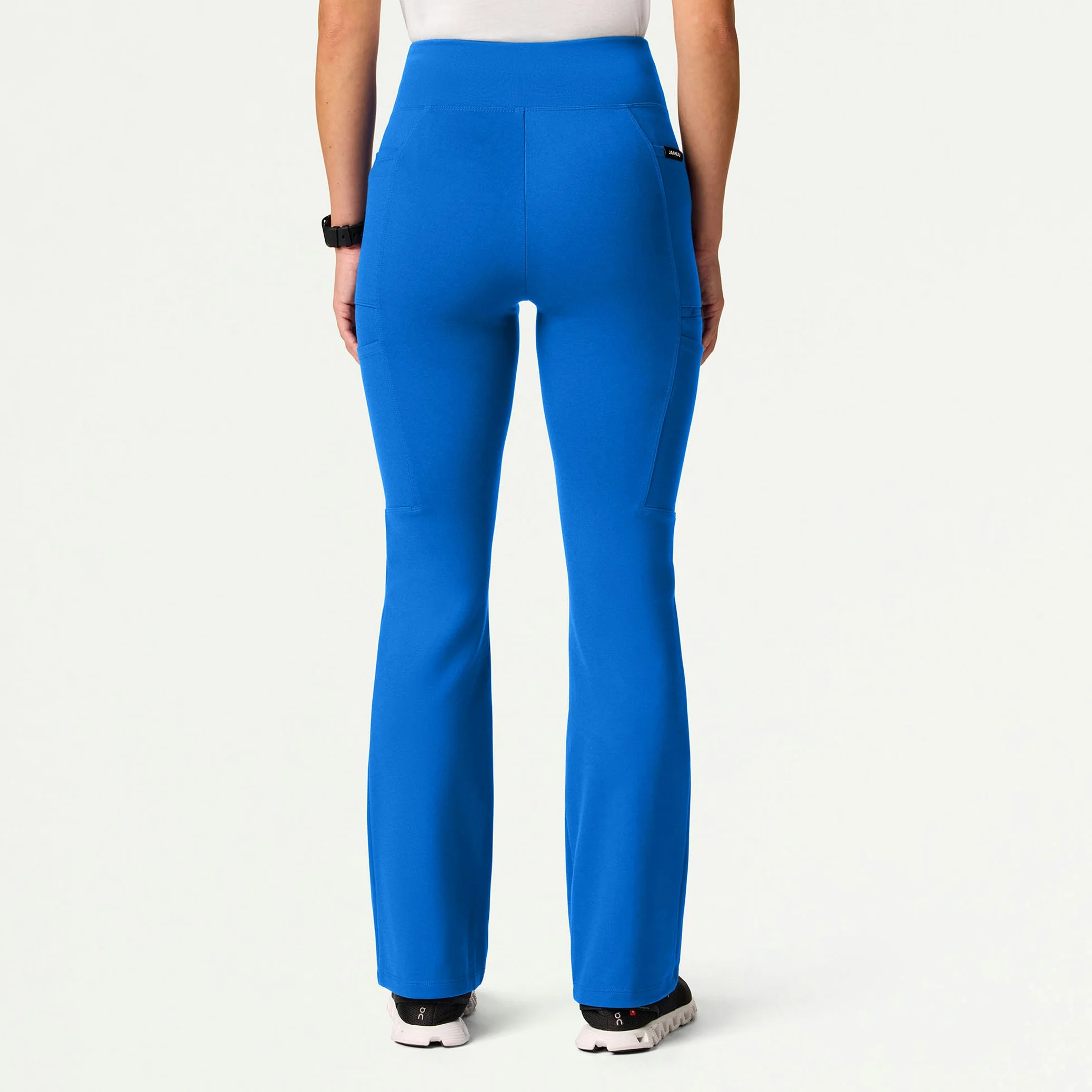 Perri UltraSOFT™ Yoga Scrub Pant - Royal Blue - Image 3