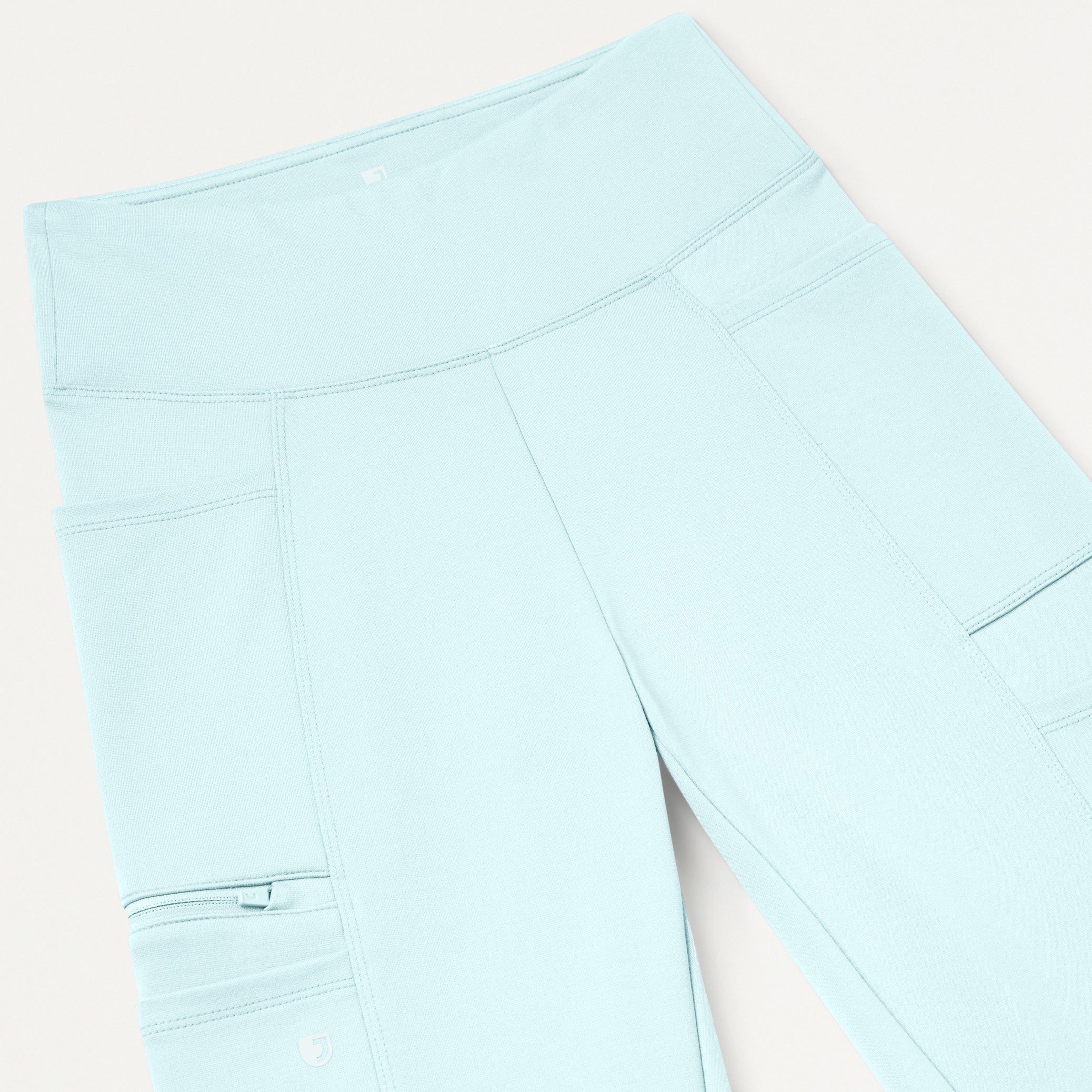 Perri UltraSOFT™ Yoga Scrub Pant - Sky Blue - Image 5