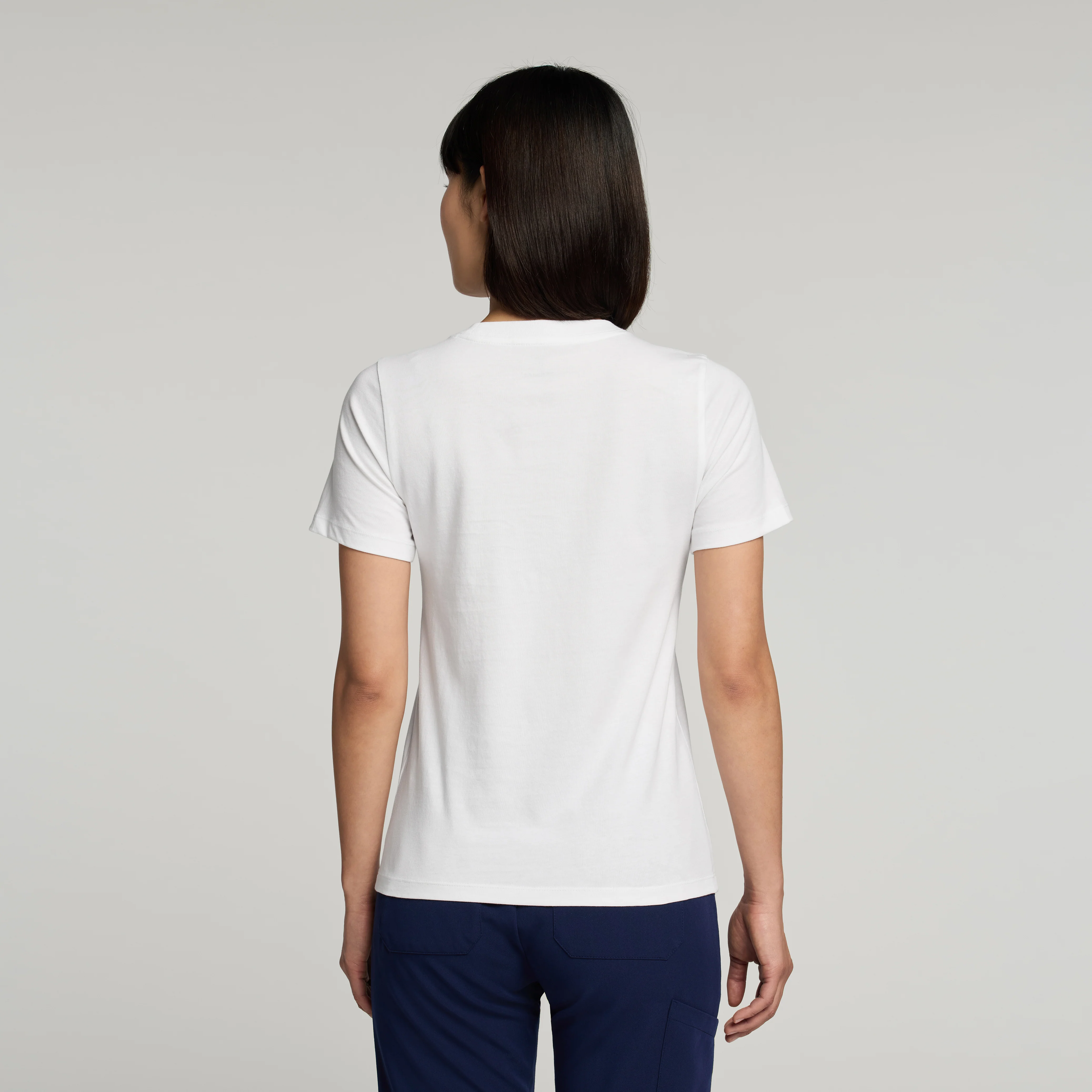 Regenˣ Short-Sleeve Cotton Underscrub - White - Image 4