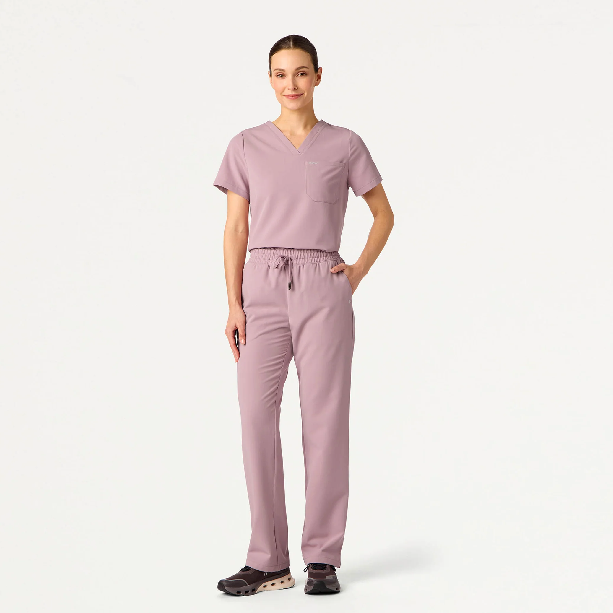 Rhena Essential 1-Pocket Scrub Top - Blossom - Image 4