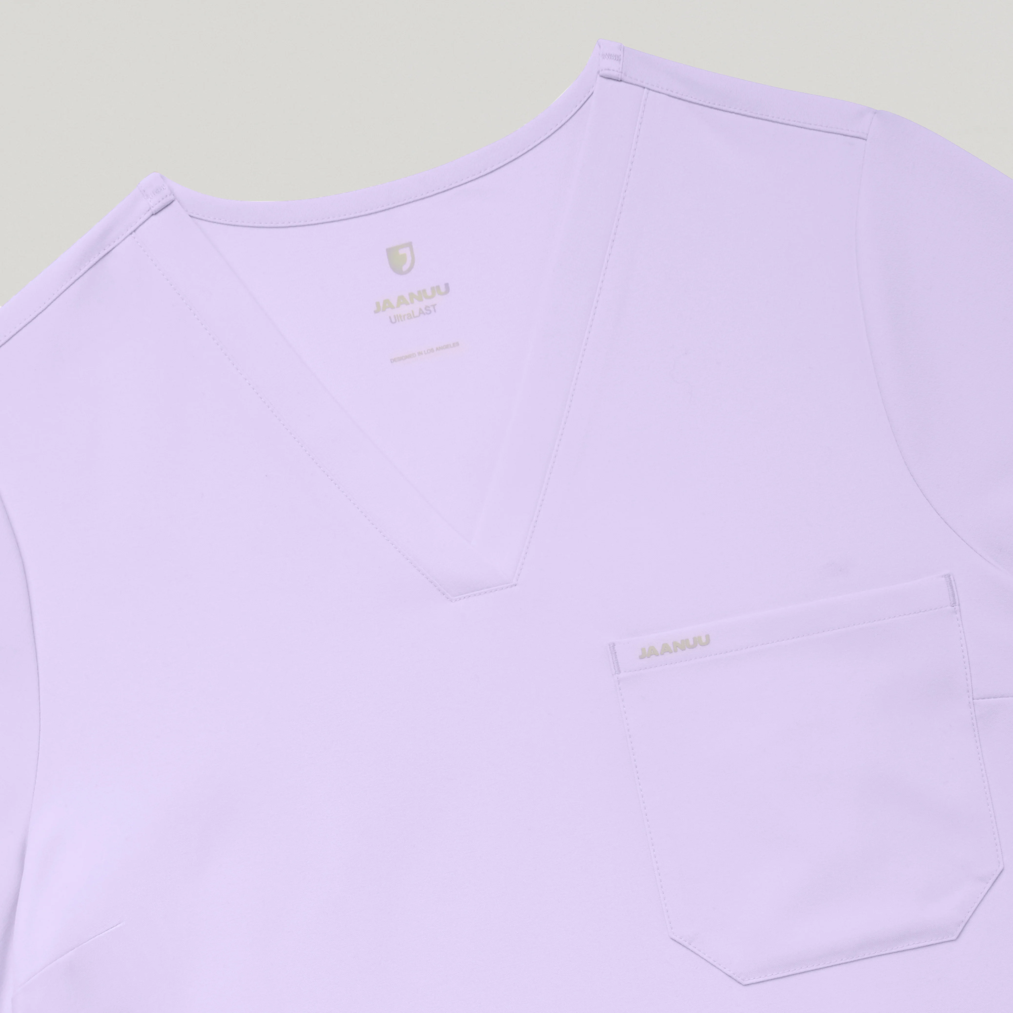 Rhena Essential 1-Pocket Scrub Top - Lavender - Image 5
