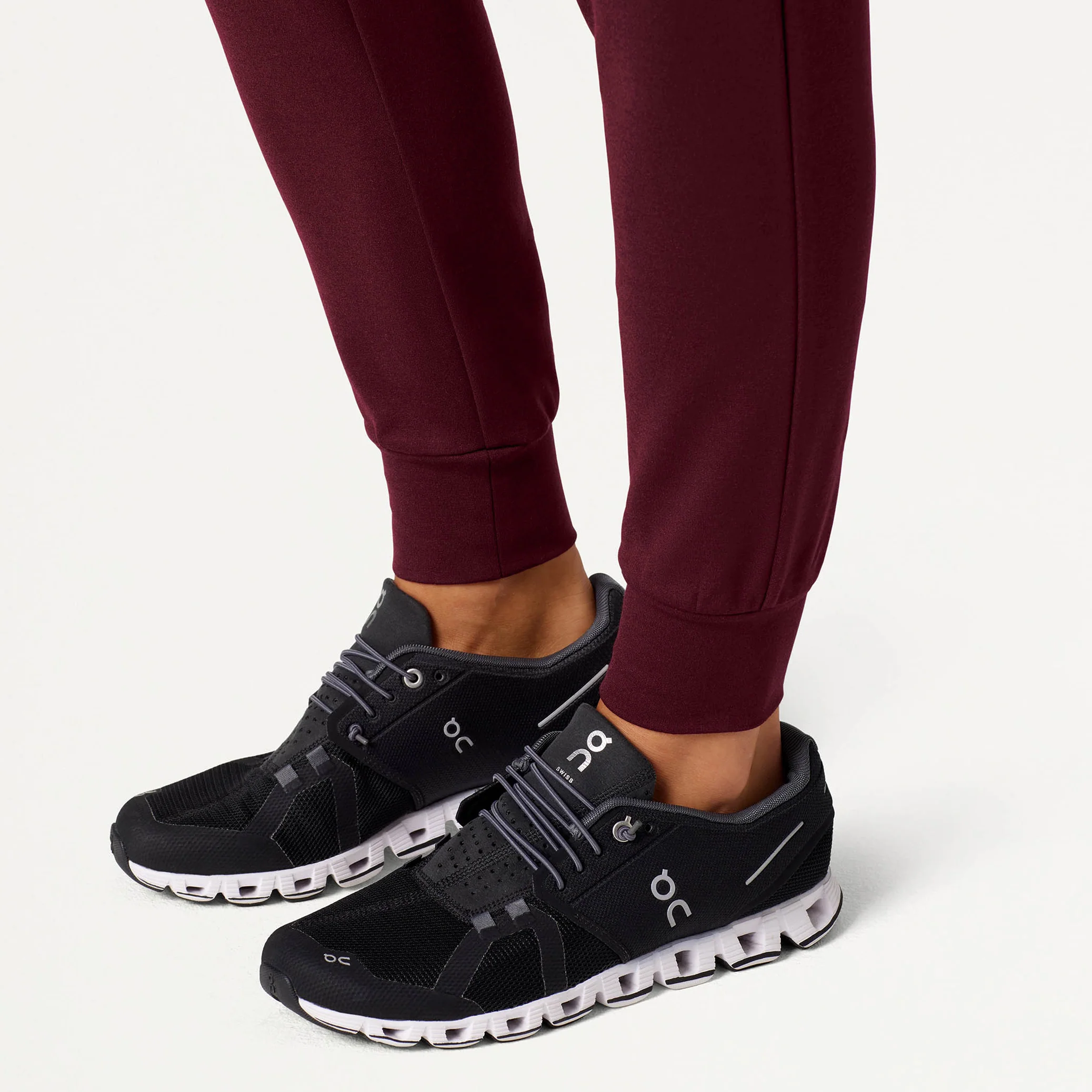 Rubi Slim UltraSOFT™ Scrub Jogger - Burgundy - Image 7