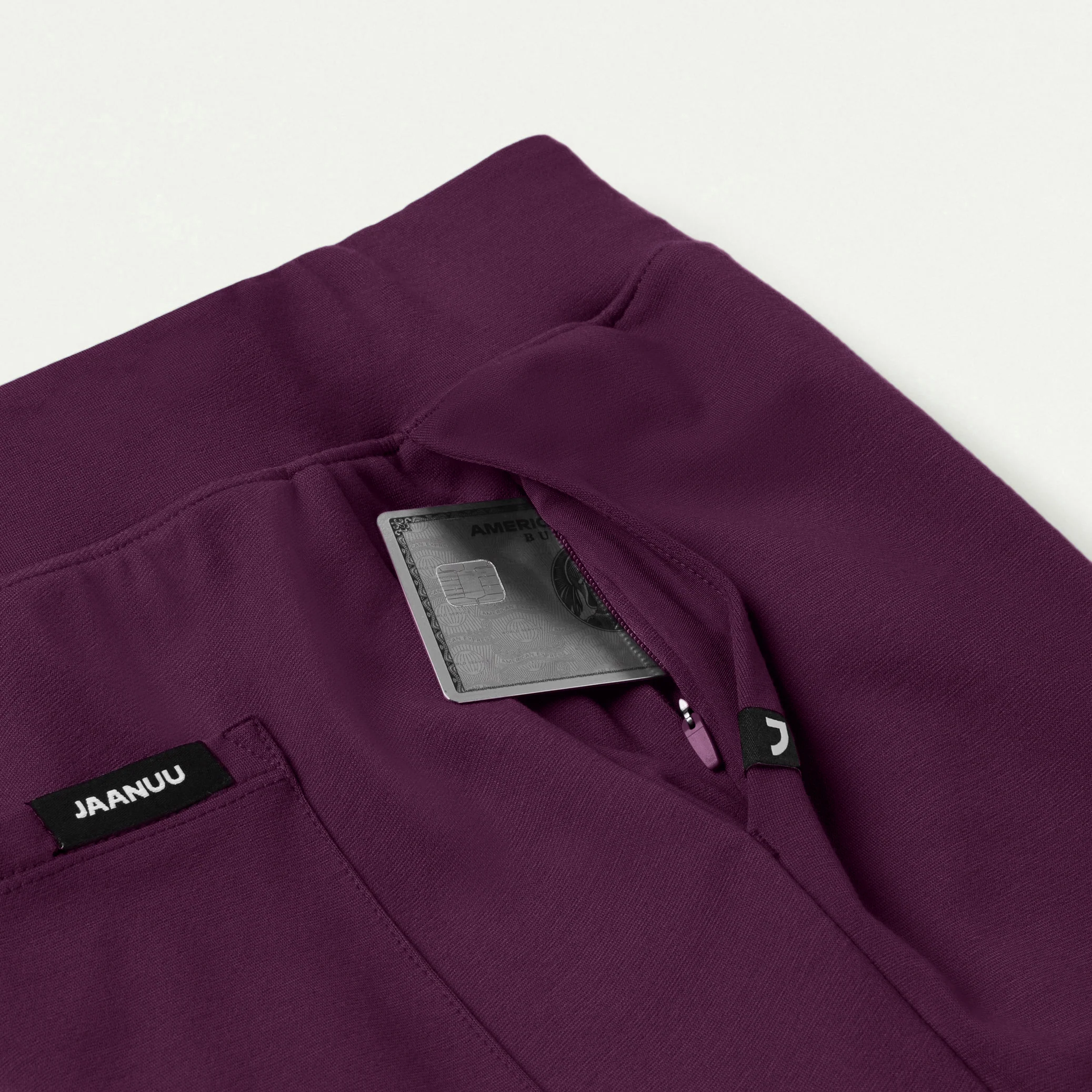 Rubi Slim UltraSOFT™ Scrub Jogger - Deep Eggplant - Image 5