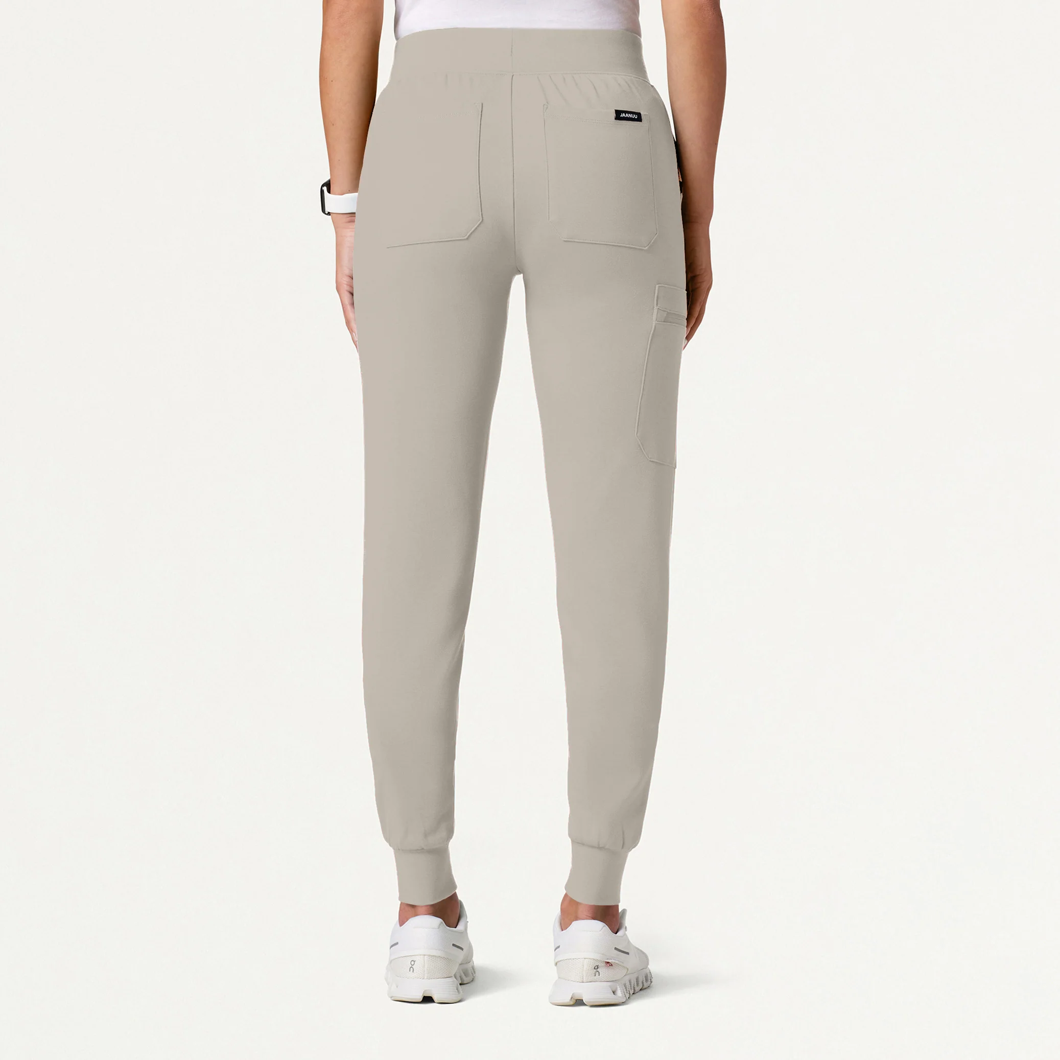 Rubi Slim UltraSOFT™ Scrub Jogger - Fog - Image 3