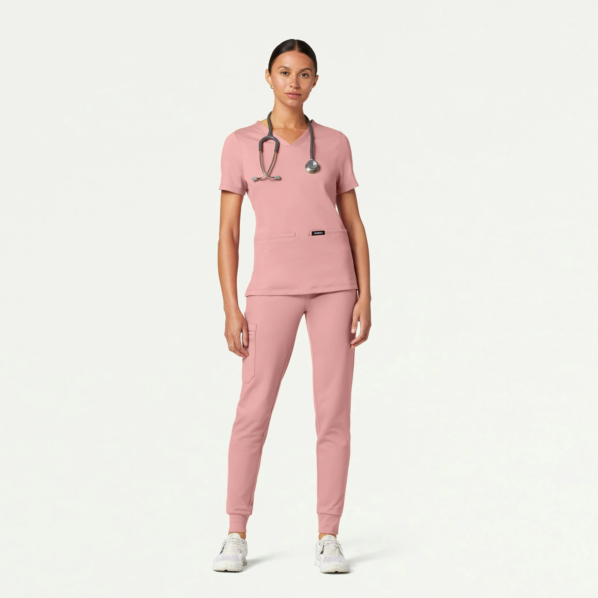 Rubi Slim UltraSOFT™ Scrub Jogger - Mauve - Image 3