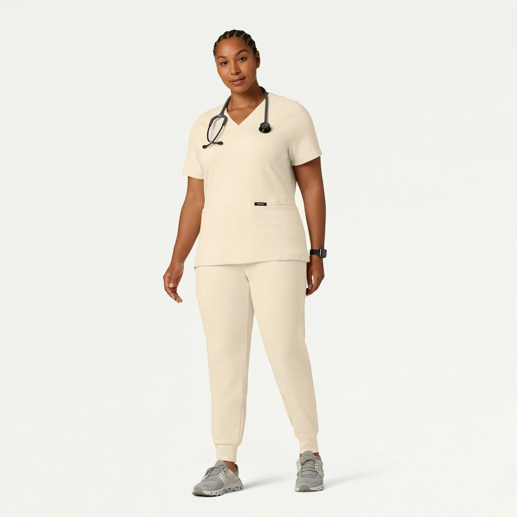 Rubi Slim UltraSOFT™ Scrub Jogger - Sand - Image 5