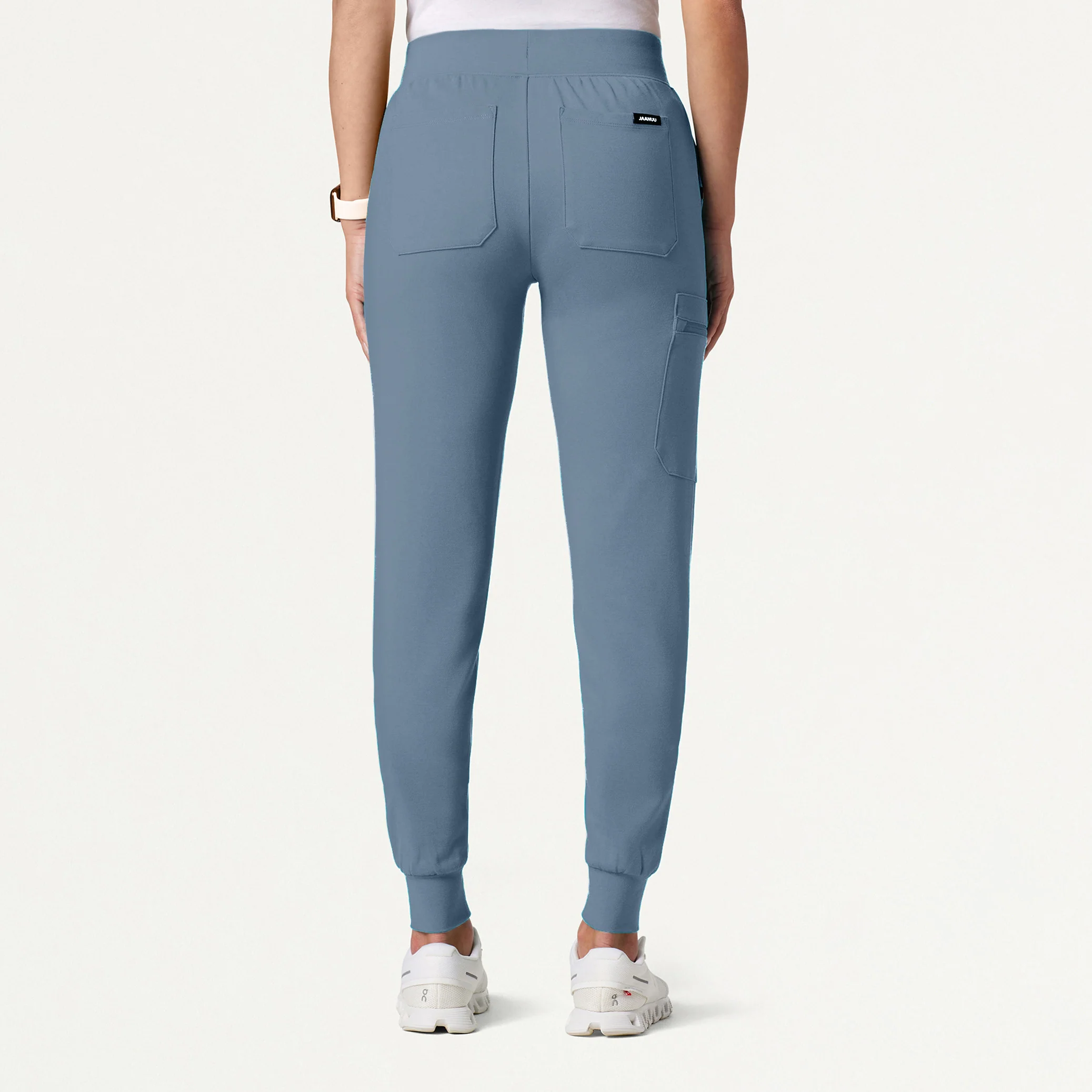 Rubi Slim UltraSOFT™ Scrub Jogger - Storm Blue - Image 3