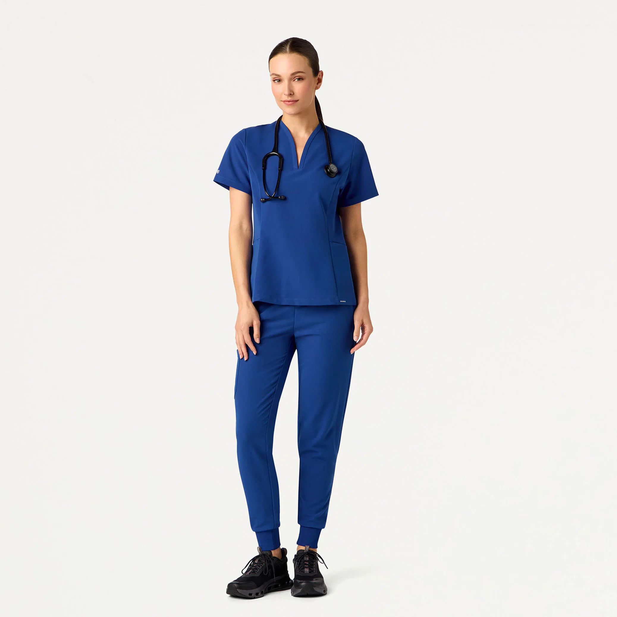Silex Slim Knit-Waist Scrub Jogger - Galaxy - Image 2