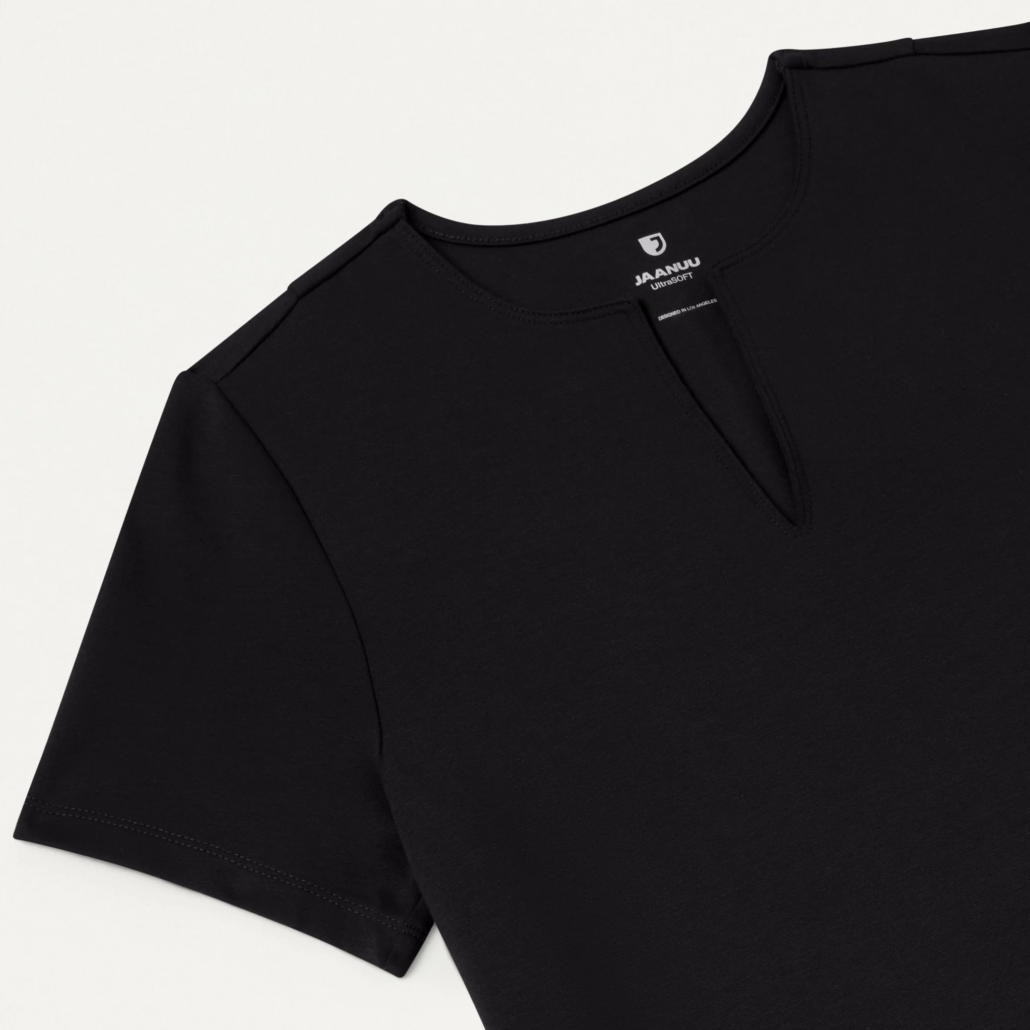 Sloane Slim UltraSOFT™ Scrub Top - Black - Image 5