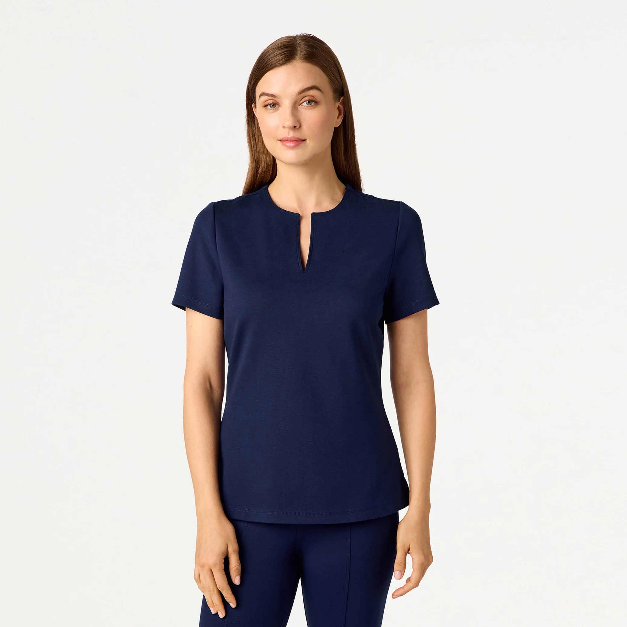 Sloane Slim UltraSOFT™ Scrub Top - Midnight Navy