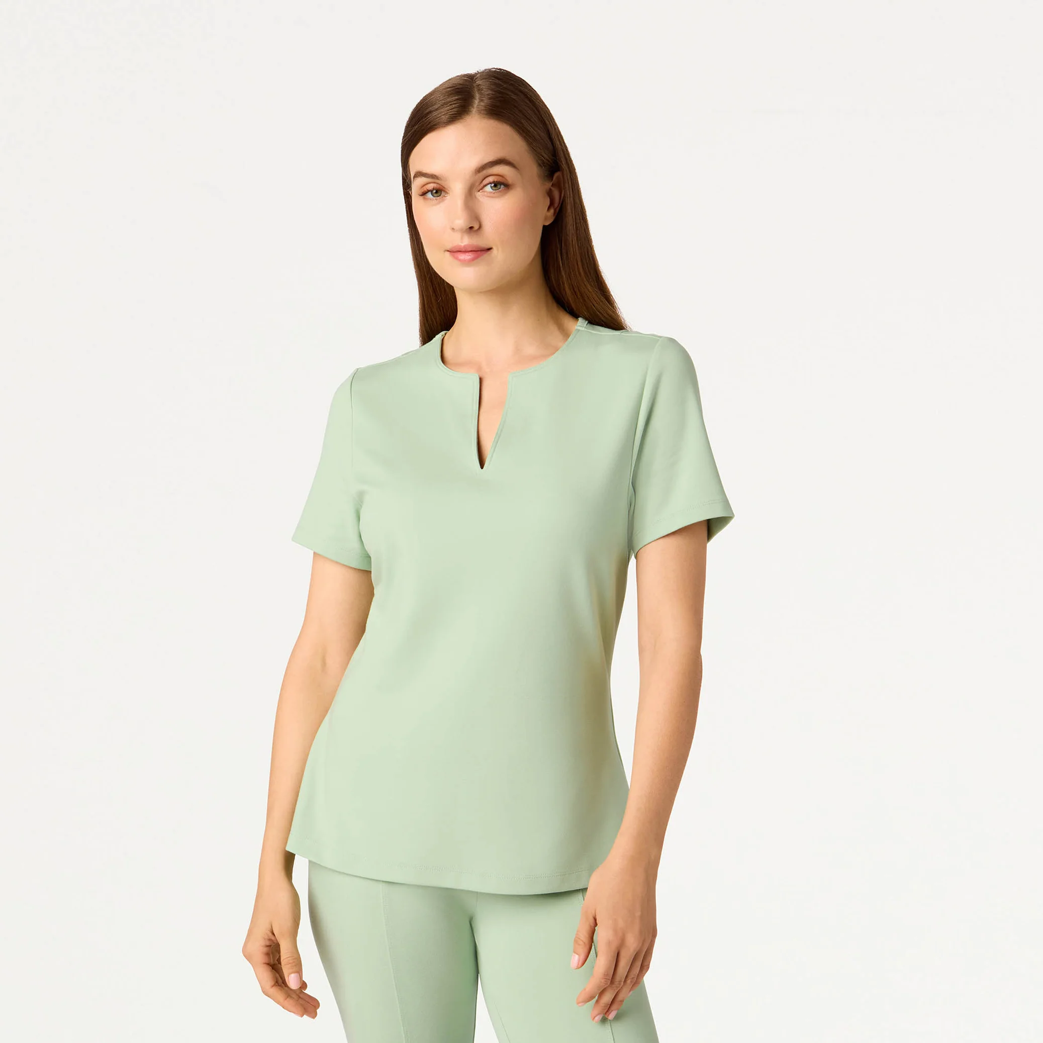 Sloane Slim UltraSOFT™ Scrub Top - Mint - Image 2