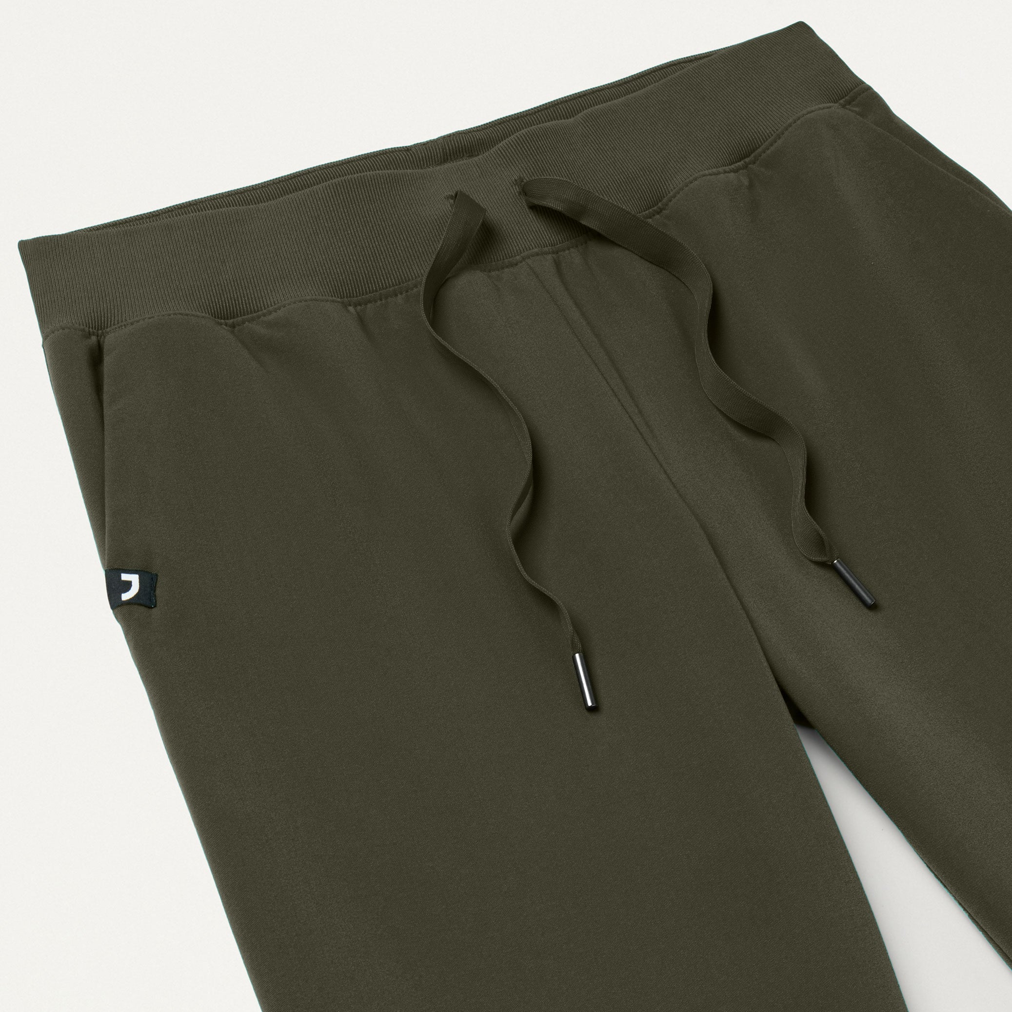 Xenos Essential Knit-Waist Scrub Pant - Deep Olive - Image 5