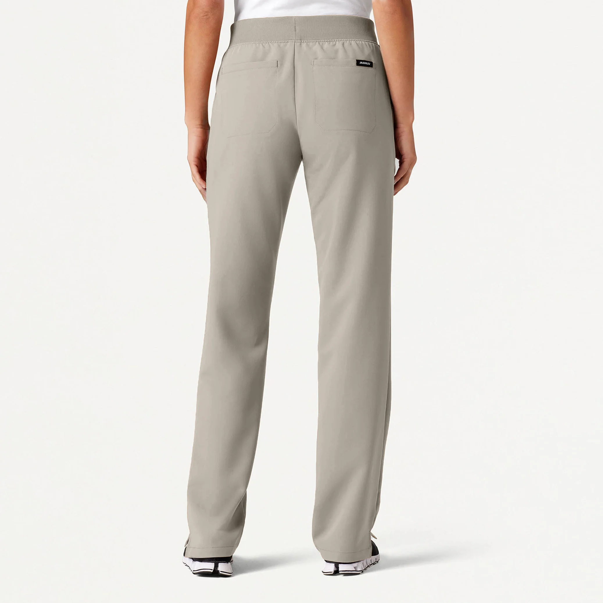 Xenos Essential Knit-Waist Scrub Pant - Fog - Image 4
