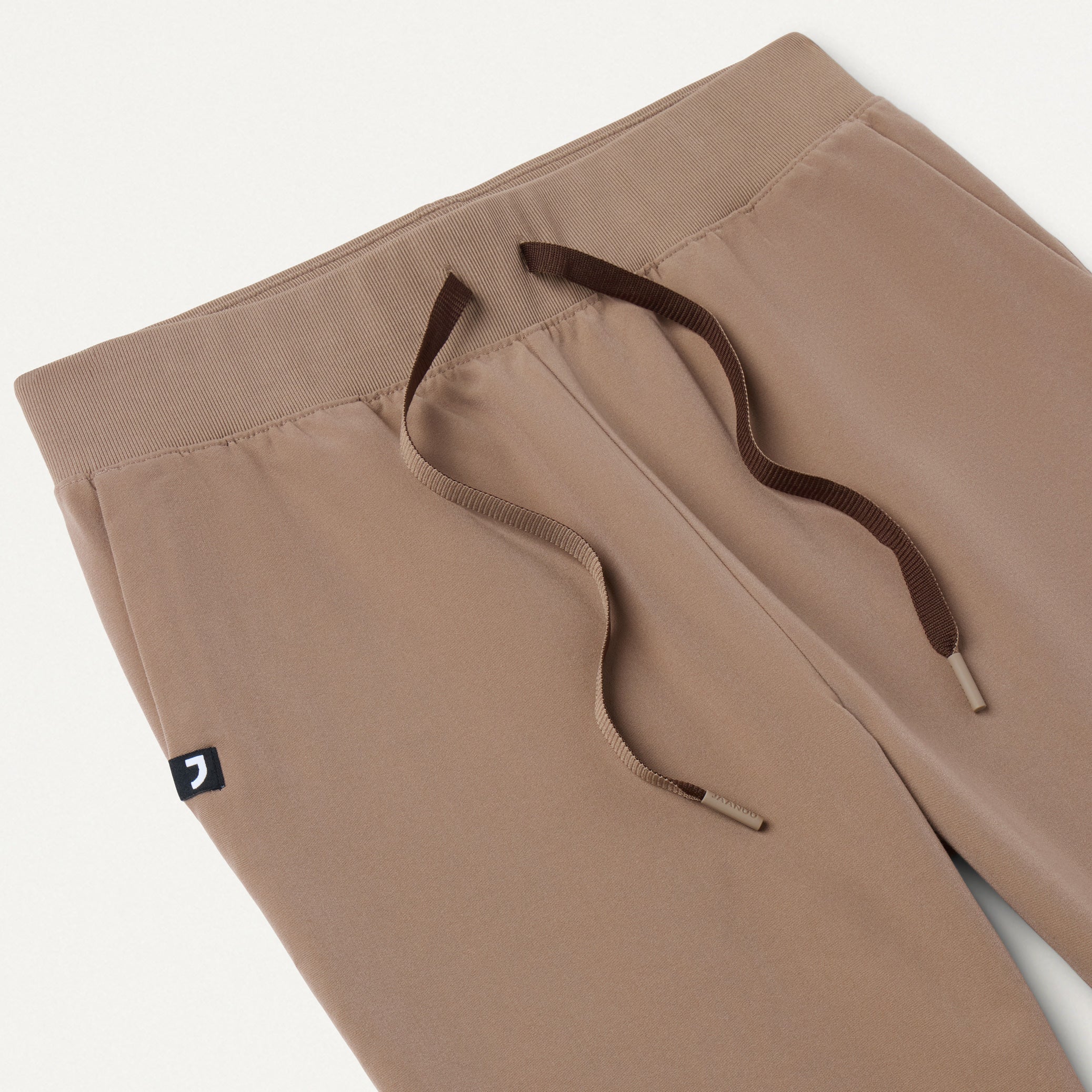 Xenos Slim Knit-Waist Scrub Pant - Mocha - Image 4